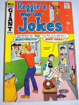 Reggie&#39;s Jokes Giant #13  1970 VG- Baseball Locker Room Cover Archie Comics - £6.90 GBP