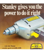 1968 Stanley Tools Mini Catalogue Advertisement Vintage Booklet Drills D... - $27.32 CAD