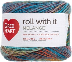 Red Heart Yarn Roll With It Melange-Paparazzi (Pack of 3) - $1,242.06 MXN