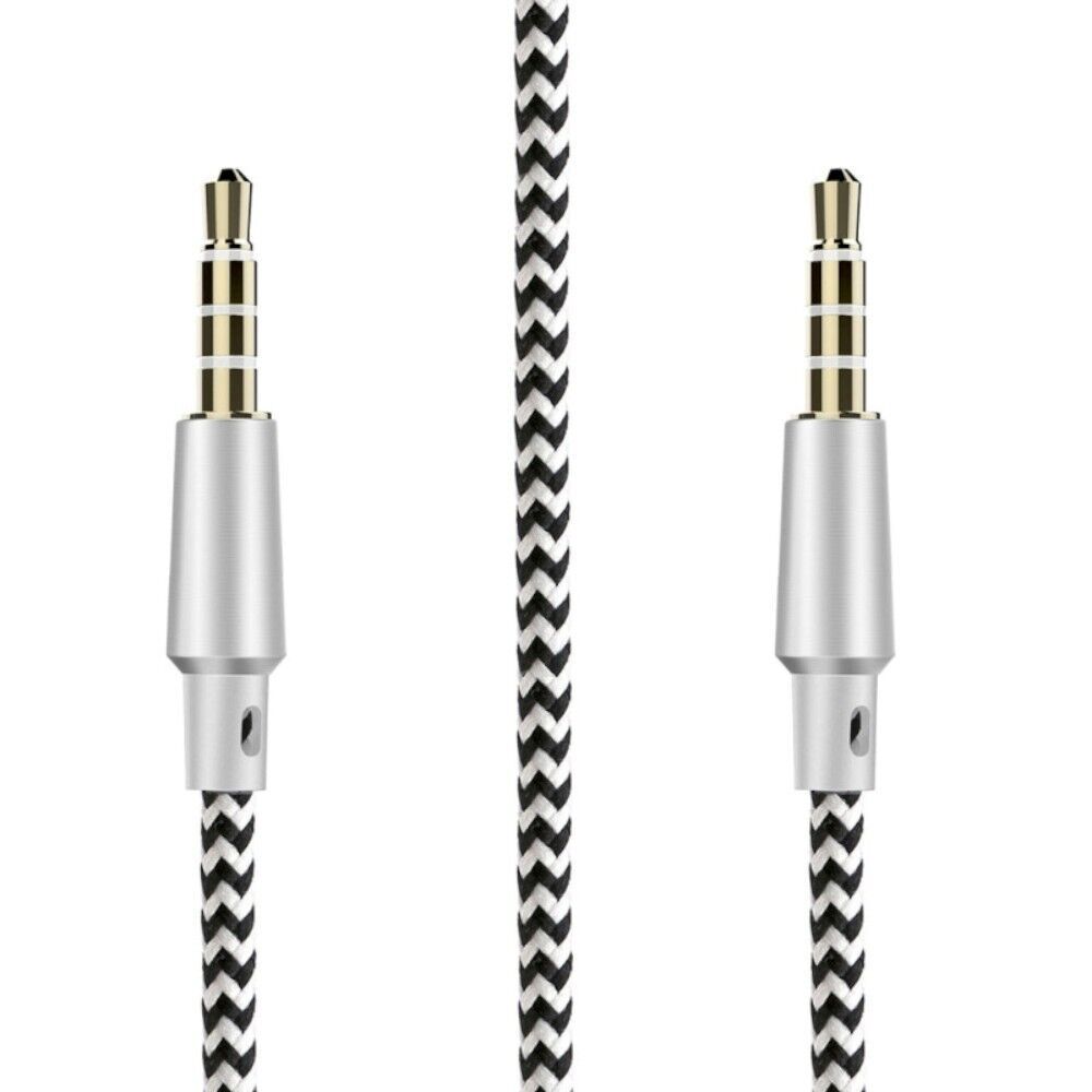 Primary image for 3.5Mm 4 Pole Aux Cable 4 Position Stereo Mic Audio Mm Wire Gold Plated 10Ft