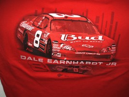 Dale Earnhardt Jr #8,BUD on a RED large (L) Winner Circle tee shirt - £15.67 GBP