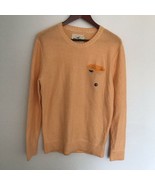 NEW HOLLISTER WOMEN&#39;S PREPPY STRIPE CLASSIC FIT CREW PULLOVER SWEATER KN... - $21.06 CAD