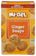 Midel Cookie Snap Ginger 10 Oz-Pack Of 8 - £43.33 GBP