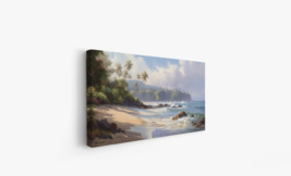 Hawaii Beach Ocean Landscape Canvas Poster Oil Painting Wall Art Photo 20x40 - £55.08 GBP