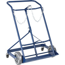 Twin Cylinder Hand Truck 500 Lb. Capacity For 9-1/4&quot; Diameter Cylinders - £331.07 GBP