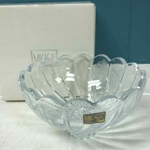 Mikasa Concordia Glass Bowl Candy Dish - 5 3/4&quot; - etched crystal New in Box - £29.13 GBP