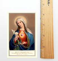 Immaculate Heart of Mary – Novena on Back – pack of 10/100/1000 – Restored Vinta - £3.94 GBP+