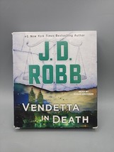 Vendetta in Death Eve Dallas Audiobook CD JD Robb Good Condition - £8.24 GBP