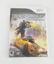 Transformers: Dark of the Moon Stealth Force Edition (Nintendo Wii, 2011) Tested - $2.96
