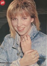 Debbie Gibson Trey Ames teen magazine pinup clipping 16 Teen Beat ring p... - £3.98 GBP