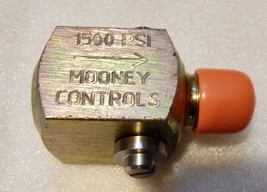 Flow Control Adjust Valve Mooney Controls 1500 PSI 1/2&quot;-13 Thread Port N... - $34.99