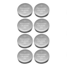 Panasonic CR2032 3V Lithium Coin Battery (Pack of 8) - $7.35