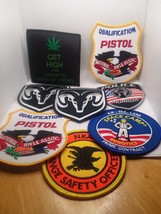 iron on patches set of 8 lot of 8  - £14.90 GBP