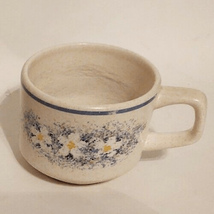 Lenox China TEMPER-WARE DEWDROPS Flowers Blue Coffee Tea Mug Cup - £11.85 GBP