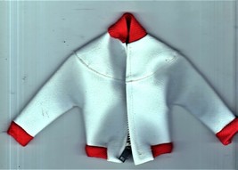 Doll White Leather Jacket and Assessories (Fanny packs &amp; Pocket Books) - £4.70 GBP