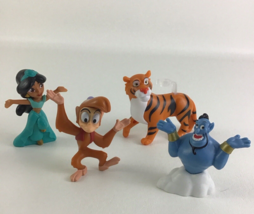 Disney Princess Aladdin McDonald&#39;s Figure Lot Jasmine Genie Rajah Abu Monkey Toy - £12.59 GBP