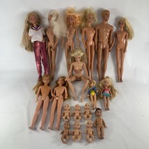 Barbie Doll Lot Vintage to Now Lot of 18 w/Flaws Ken Babies - £39.57 GBP