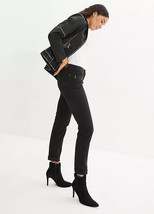 JOHN BANER Straight Leg Stretch Black Denim Jeans  UK 14  (fm46-2) - £11.48 GBP