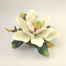 Andrea by Sadek Andrea’s Flowers Sadek&#39;s Figurine White Magnolia &amp; Bud On Branch - £28.26 GBP