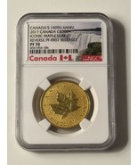 2017 Canada $200 Gold Reverse Proof Maple Leaf - 150th* Anniversary - NG... - £4,417.67 GBP