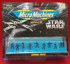 VTG Vintage Micro Machines Star Wars Imperial Pilots TIE Fighters Galoob 66080 - £11.68 GBP