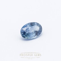 0.97cts, Natural Blue Sapphire Gemstone, 7x5mm - September Birthstone, Precious  - £35.31 GBP