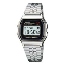 CASIOClassic Bracelet Unisex Waterproof Mens Silver Digital - $290.20 CAD