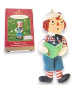 Vintage 2001 Raggedy Andy Hallmark Ornament Singing Book Carols Original... - $9.99