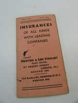 1943/45 Appointment Diary Vesta Ashton Grimaldis Circus Performers Trave... - £23.52 GBP