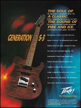 Peavey Generation S-3 electric guitar advertisement 8 x 11 ad print - £3.07 GBP