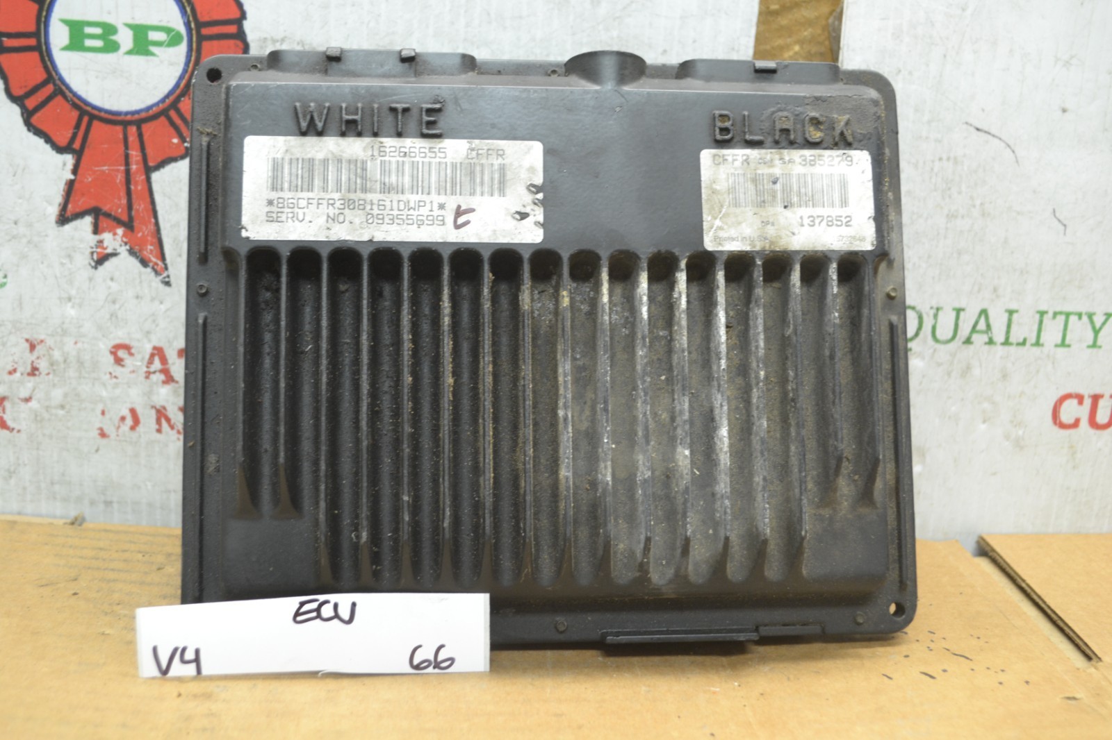 1998 Chevrolet Astro Engine Control Unit ECU 09355699 Module 66-V4 - $38.96