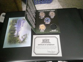 Set of 4 America&#39;s National Parks Quarters - Kisatchie Forest Louisiana ... - £11.67 GBP