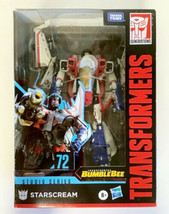 NEW Hasbro F0790 Transformers Studio Series 76 Bumblebee STARSCREAM Figure - $98.95