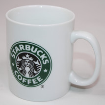 Starbucks Coffee Mug 2006 Classic White &amp; Green Siren Mermaid Logo Small... - $8.33