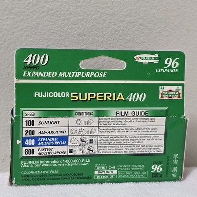 Large Lot of 11 rolls Fujifilm Polaroid Kodak 35 mm film - EXPIRED Item image 11