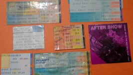 RONNIE JAMES DIO 1980&#39;S Ticket Stub Collection + 1990 After Show Pass Th... - £19.33 GBP