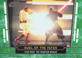 Star Wars 40th Anniversary Trading Card 2017 #44 Duel of the Fates - £0.94 GBP