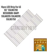 14pcs LED Strip For LG 55&#39;&#39; 55LN5700 NC550DUN-SAAP1 55LA6205 55LA620S 55... - $646.50 MXN