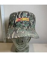 Vintage  Tires Les Schwab Camo Hunting Hat Cap Adult Mens Adjustable Str... - $14.99