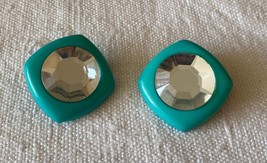 VINTAGE, vintage clip earrings, vintage mola earrings, clip earrings - $226.15 MXN