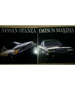 1983 Datsun Maxima &amp; Nissan Stanza Original Car Sales Brochures Catalogs - $33.76 CAD