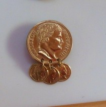 Up-cycled Vintage Napoleon Empereur Coin Refrigerator Magnet - $9.41