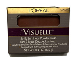 L&#39;OREAL Visuelle Softly Luminous Powder Blush CAPUCINE NEW In Original Box - £12.58 GBP