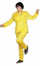 PSY Gangnam Comedian Sidekick or Jim Carrey The Mask Costume Size 2X Yellow - £159.49 GBP+