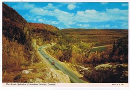 Ontario Postcard Scenic Splendor of Northern Ontario Lake Superior Circle Route - £2.32 GBP