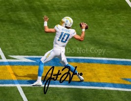 * Justin Herbert Signed Photo 8X10 Rp Autographed La Chargers - £15.66 GBP