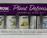 NOW Foods - Plant Defense Essential Oils Kit - 5 Bottle(s) - $32.18