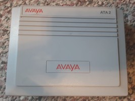 Avaya ATA2 Analog Terminal Adapter NTMEND91E54 NT8B90AAAF - £12.44 GBP