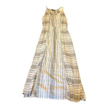 Suzanne Betro Long Linen Flowy Dress 2X Plus Size Sleeveless Tank Top FI... - $56.09