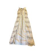 Suzanne Betro Long Linen Flowy Dress 2X Plus Size Sleeveless Tank Top FI... - £43.85 GBP